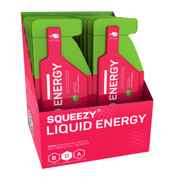 SQUEEZY Liquid Energy Gel 60 ml - Vannmelon
