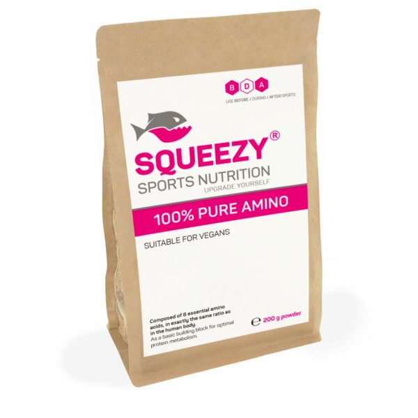 SQUEEZY 100% Pure Amino 200 g pulver