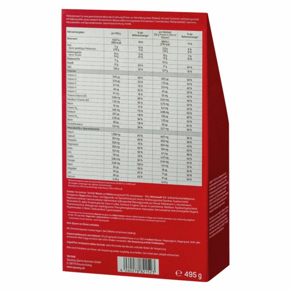 SQUEEZY Athletic 495 g - Vanilje