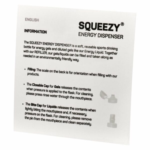 SQUEEZY Myk Flaske 150 ml for Energy Gel og Liquid Energy