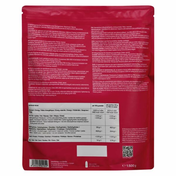 SQUEEZY Sportsdrikk 1500 g - Basic/Nøytral