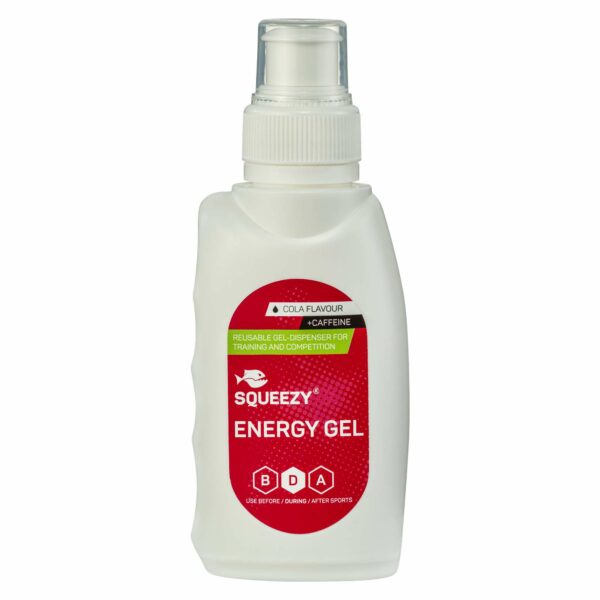 SQUEEZY Energy Gel 125ml flaske - Cola + koffein