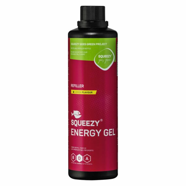 SQUEEZY Energy Gel 500 ml refiller - Sitron