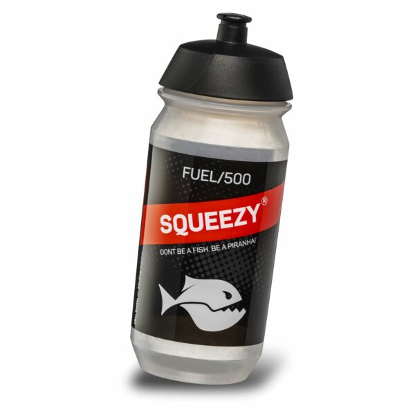 SQUEEZY Bio-Flaske 500 ml - transparent og miljøvennlig flaske