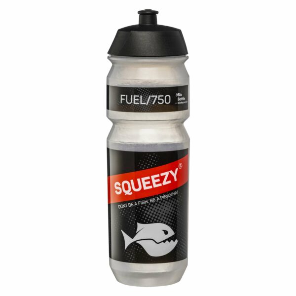 SQUEEZY Bio-Flaske 750 ml - transparent og miljøvennlig flaske