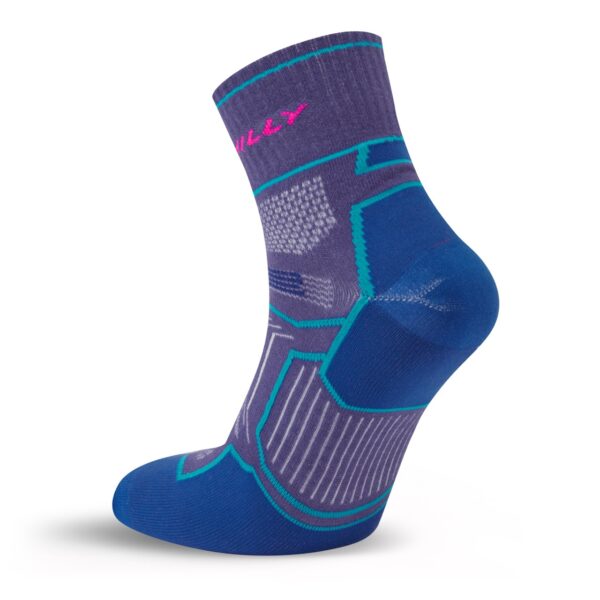 Løpesokker Anti gnagsår - Hilly Twinskin - Grape/Blue